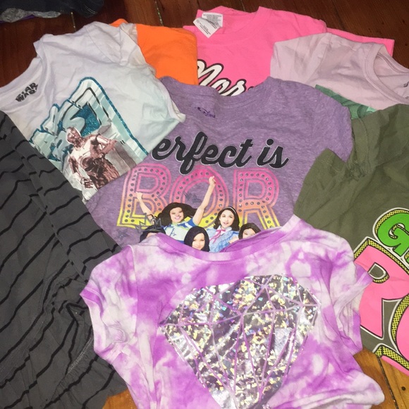Disney Other - Huge lot of girls 10/12 short sleeve tops